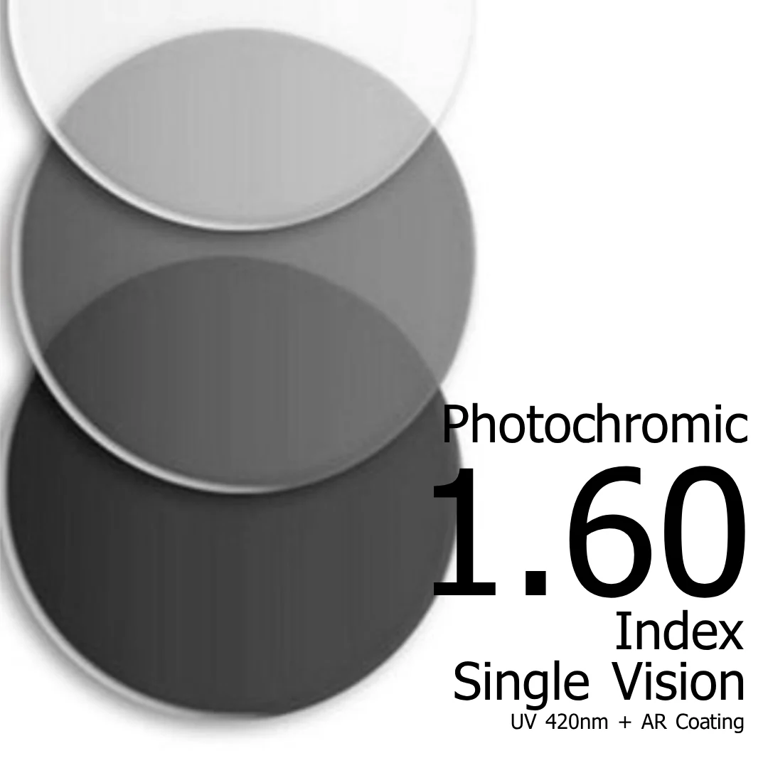 High Index 1.60 Photochromic Lens Xeon 5s