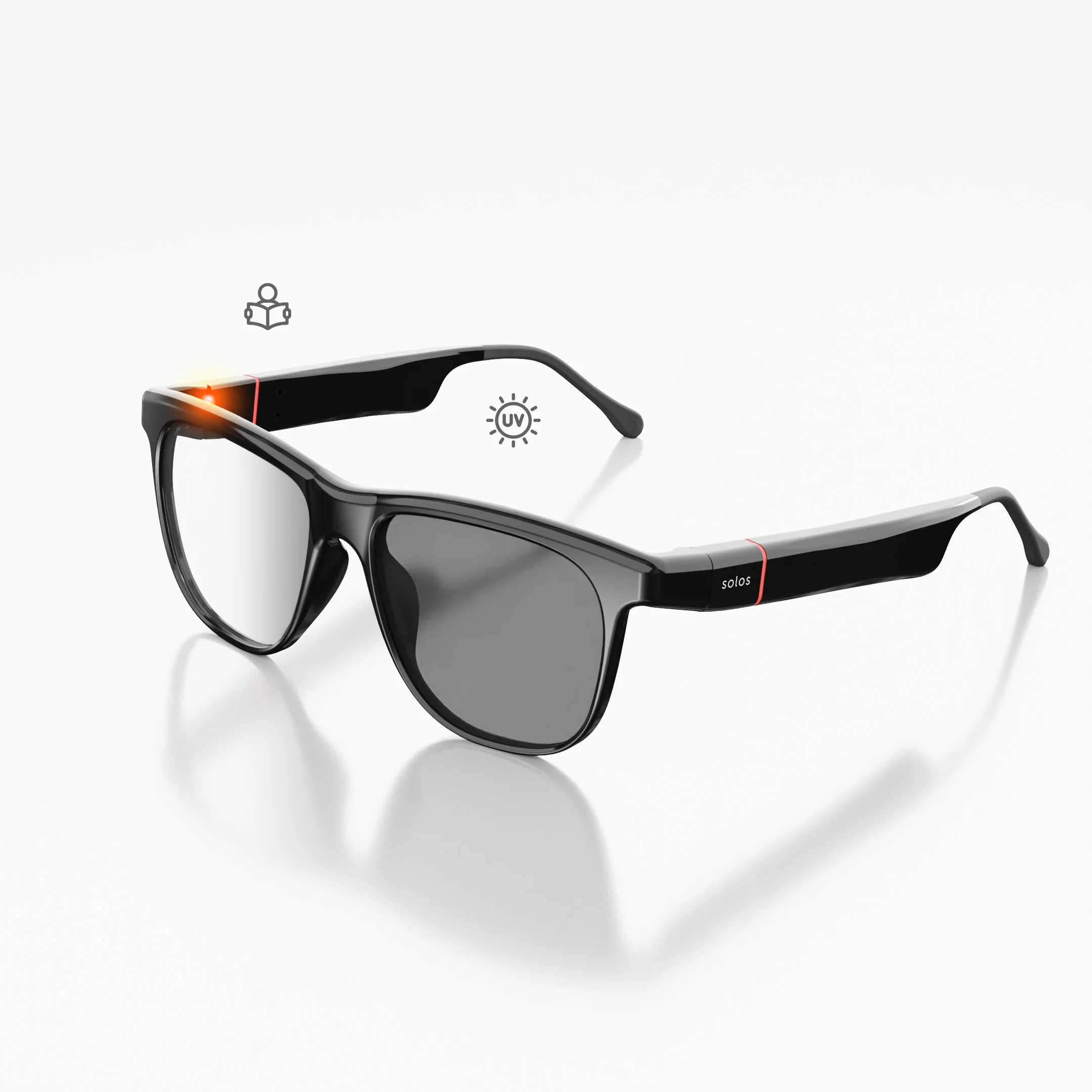 Xeon 5S Photochromic Smartglasses | solos AirGo™ 3 - Image 16