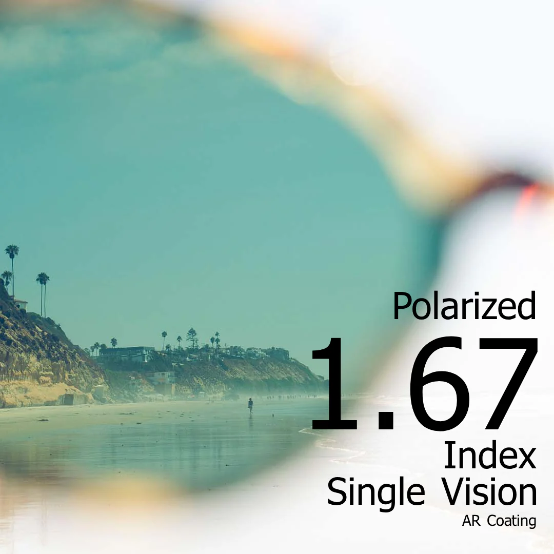 High Index 1.67 Polarized Sunglasses Lens