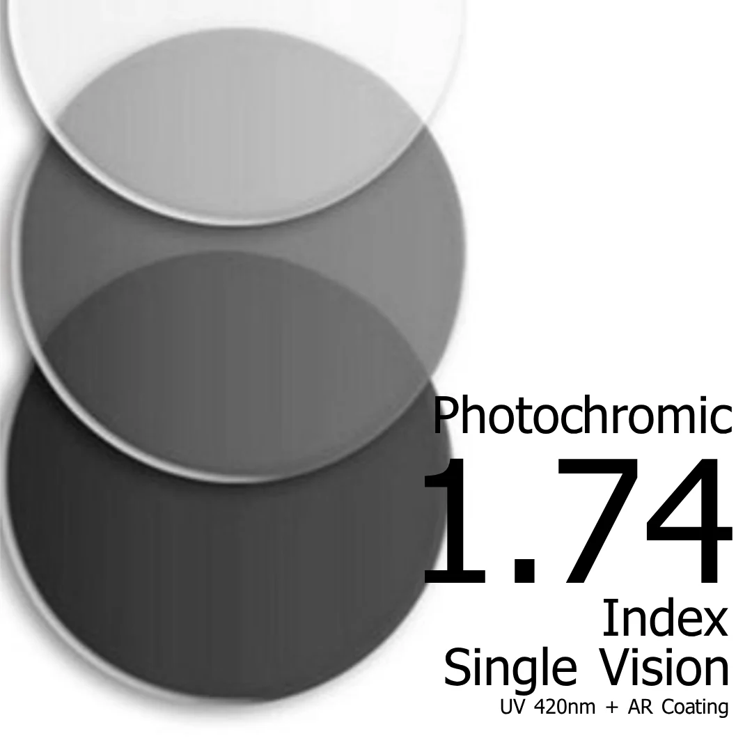 High Index 1.74 Blue Blocker Lens